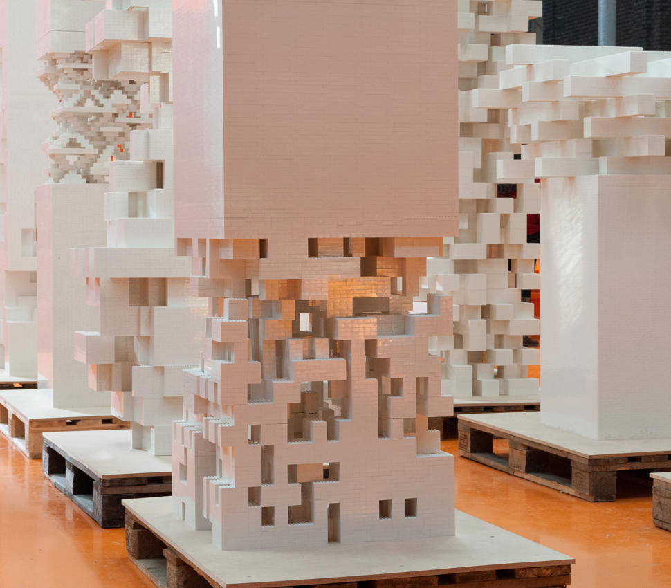 Porous City Lego Towers